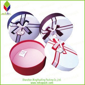 Round Gift Packaging Candle Paper Box