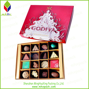 Lid and Base Packaging Paper Chocolate Box 