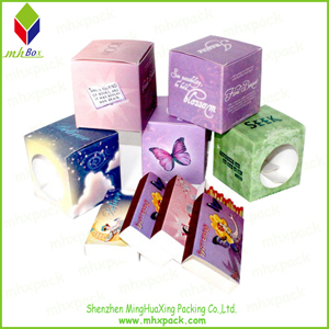 Colorful Candle Packing Gift Cardboard Box