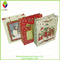 Promotion Christmas Paper Shopping Bag with Snow Printing 