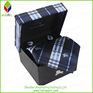 Striped Packaging Gift Folding Box for Tie