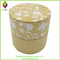 Delicate Printing Paper Gift Packaging Round Box