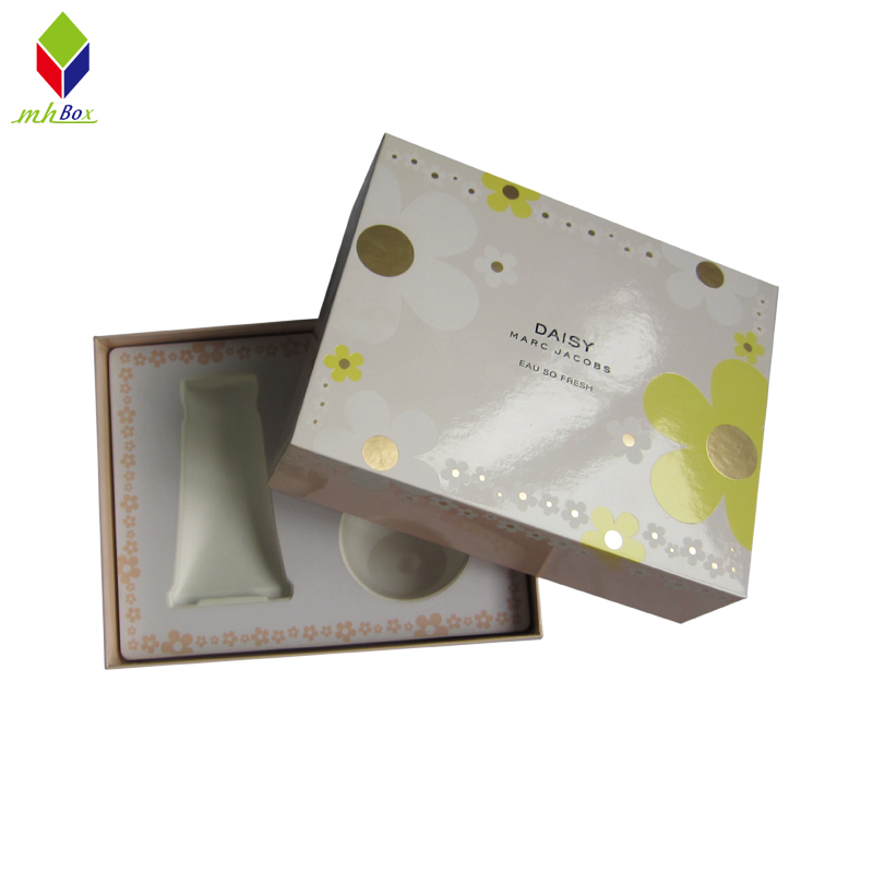 Rectangle Shape Cosmetic Lid & Base Gift Box