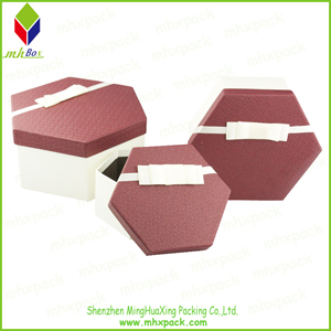 Irregular Shap Paper Gift Chocolate Packaging Box